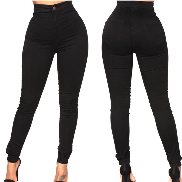 ultra high waisted skinny jeans